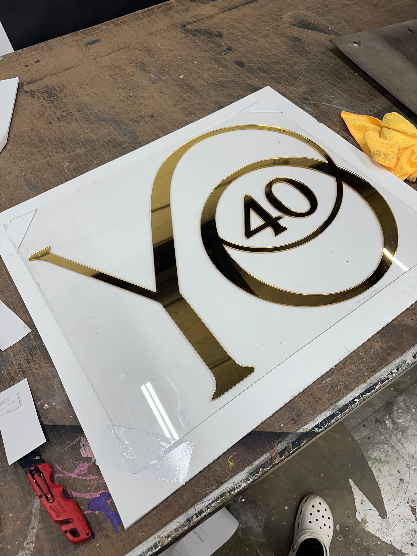 Wood/Acrylic Name Cutouts